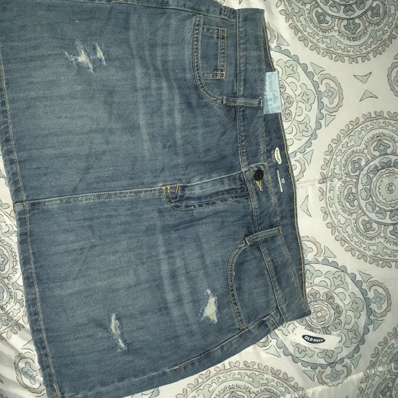 Jean mini skirt size 10 - Picture 3 of 5